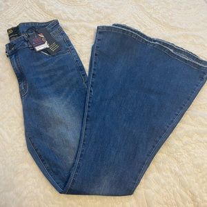 NWT Denim Bell Bottoms